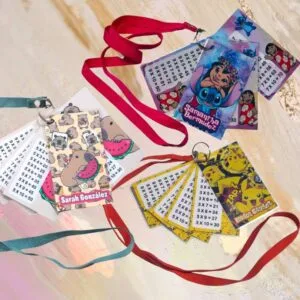 Tablas de multiplicar – Paper Design