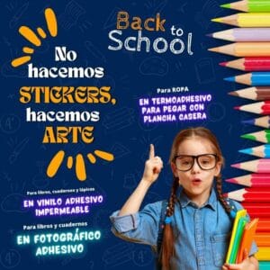 kit escolares stickers