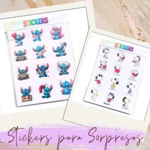 STICKERS para sorpresas